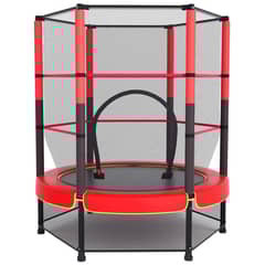 ACTUAL - Cama Elástica Trampolín Con Malla Seguridad 1.40 x 1.60 Mtrs