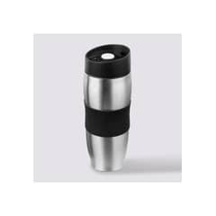 5FIVE - MUG DE CAFÉ 350 ML NEGRO - ACERO INOXIDABLE