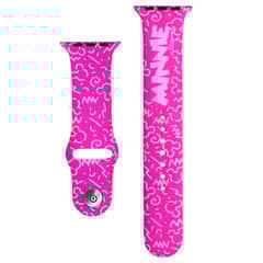 JOICO - Correa Compatible Con Apple Watch 42mm 45mm 49mm Disney Fucsia