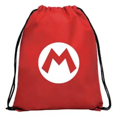 MDC - Mochila Morral Poliester Mario Bros Clásico