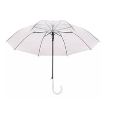 FELIZ - Paraguas Plegable 8 Varillas 60cm Color Transparente Lluvia