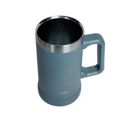 KEEP - Vaso Shopero 700ml Insulado Doble Pared Acero Inox Gris