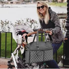 LA PEQUETERIA - BOLSO PAÑALERO MATERNAL HOP