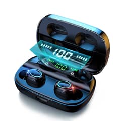 CASTLETEC - Audifonos Bluetooth Tws S11 Estuche Carga 2200 Mah