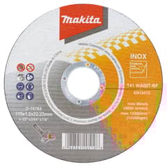 MAKITA - Set 10 Discos De Corte Acero Inox. 4 1/2'' D-18764