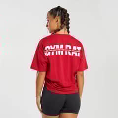 KUSSI COLLECTION - Polera basic mujer Gym Rat Edicion Limitada Red