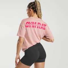 KUSSI COLLECTION - Polera basic mujer Gym Rat Edicion Limitada Pink