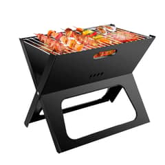 GLOBAL LATIN GROUP - Mini Parrillera Portátil Plegable de Carbón para Asados