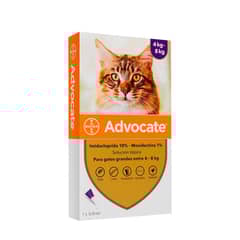 ELANCO - Advocate Pipeta Antiparasitaria Gato De 4 a 8 Kg