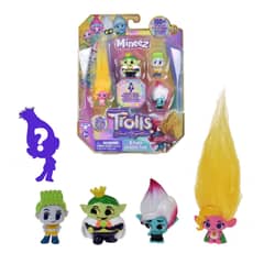 TROLLS - Pack 5 Mini Figuras - Amarillo