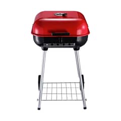 GLOBAL LATIN GROUP - Parrilla de carbón portátil con 4 patas y ruedas
