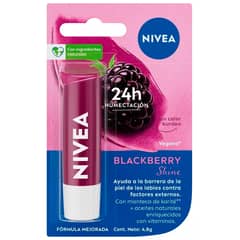 NIVEA - Balsamo Labial Hidratante Blackberry Shine 48g