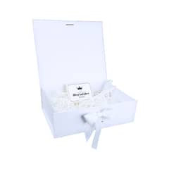 SOLEIO - Gift Box Caja Para Regalos Con Tapa Premium Blanco