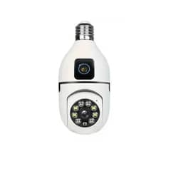 GENERICO - Cámara Ip Wifi Ampolleta Doble Lente 5g 4mp Vision Nocturna