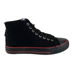 WISDOM - Zapatilla Lona Negro Tipo Conv