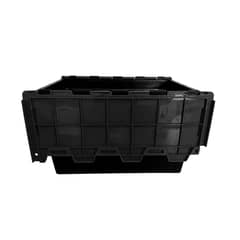 GENERICO - Caja Logística 52 L Negro Alta Resistencia Avymaq
