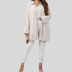 GENERICO - Camisa larga oversize