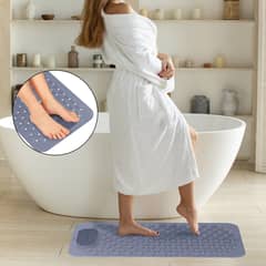 AIZO - Tapete Goma Antideslizante Piso De Ducha Baño 36×69cm
