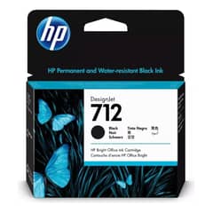 HP - Cartucho 712 negro 38ml Original T210 T230 T250 T630 T650