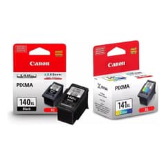 CANON - Pack Cartuchos 140XL- 141XL Original. Negro / Tricolor