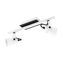 EGLO - Foco Sobrepuesto Gu10 Trillo Blanco Negro 97372