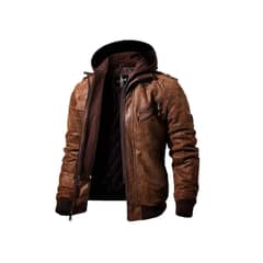 ROYAL MADRIZ - Chaqueta De Cuero Genuino Hombre