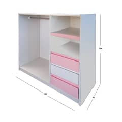 DECORACION CREATIVA - Mini Closet Minimal Rosado Blanco Montessori…