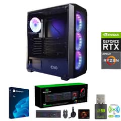 AMD CORP - Pc Gamer AMD Ryzen 7 5700X - 32GB RAM - RTX 4060 - 2TB - Wifi - P1
