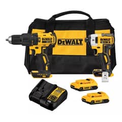 DEWALT - Taladro Perc. + Atornillador 20v + 2 Bat Dck223d2-b2