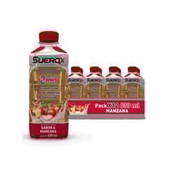 SUEROX - Pack 12 Unidades Manzana 12X630 Ml
