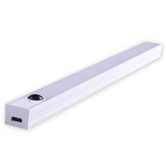 OEM - Barra LED Closet y Cocina + Sensor PIR Recargable USB-C D05 - Blanco