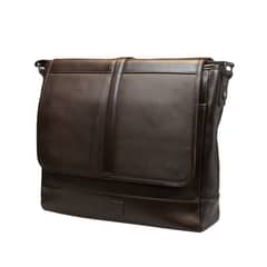 CRAFTMEN - Morral 100% Cuero Genuino Liuton Café