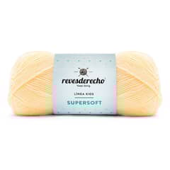 REVESDERECHO - Lana Supersoft 100grs - Amarillo Suave 0021