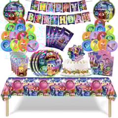 GENERICO - Pack Decoración Globos Cotillón Intensamente 2