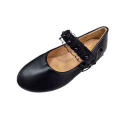 VINNYS OUTLET - Zapato Niña Negro Cueca