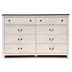 MUEBLES DURAN - Comoda Madera -Julieta 8 Cajones