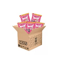 MIZOS - 28 Snacks Integral Galletas De Arroz Yogurt Frutilla