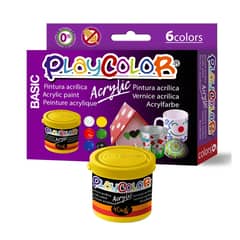 INSTANT - Pintura Acrílica 6 Colores Secado Rápido - SC