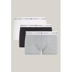TOMMY HILFIGER - Pack 3 Calzoncillos Trunk Essential Gris