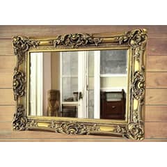 GENERICO - ESPEJO DORADO SALA O LIVING 120x80 LIQUIDACION DESCUENTOS