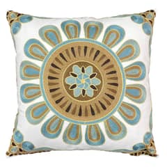 ELIZABETH PEPER - Funda Cojin Decorativo Diseño Bangalore Dorado 45x45