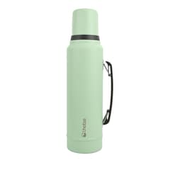 LHOTSE - Termo Liquido Acero Inoxidable Classic 1,3 lts White - Verde claro