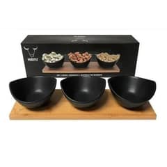 WAYU - Set de 3 Bowl para Aperitivos
