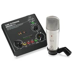 BEHRINGER - Microfono Condensador con Interfaz de Audio VOICE STUDIO