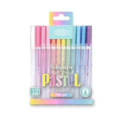 ARTEL - Set 12 Bolígrafos Gel Pastel