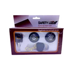 GENERICO - Chapa Seguridad 2 Puertas Automotriz Universal Kit 802