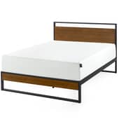ZINUS - Cama Suzanne Colchon Espuma Green Tea 2 Plazas