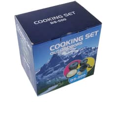 ANGELES DEL HOGAR - Juego de utensilios de cocina para Acampar