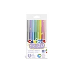 CARIOCA - PLUMONES ROTULADORES PASTEL - 8 UDS