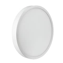 LUMENLUX - PLAFÓN REDONDO 6W LUZ CALIDA CARCASA BLANCA